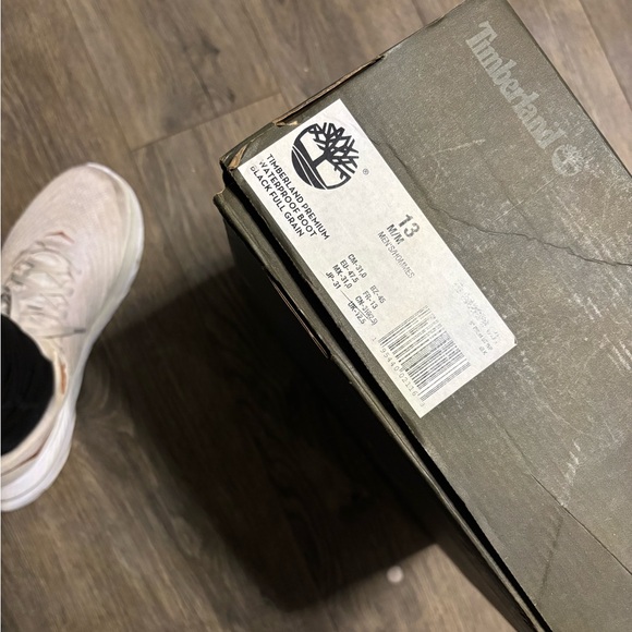 Timberland Premium Waterproof Boot Black Full Grain Mens 13 TB 0A2GFR 001 - Picture 12 of 12